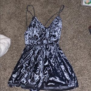 Velvet romper